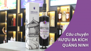 Chai rượu ba kích tím Yên Tử đặc sản Quảng Ninh cao cấp