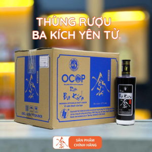 Thùng Rượu Ba Kích Yên Tử vò gốm đạt chứng nhận OCOP Quốc gia chính hãng ruoubakich.com.vn